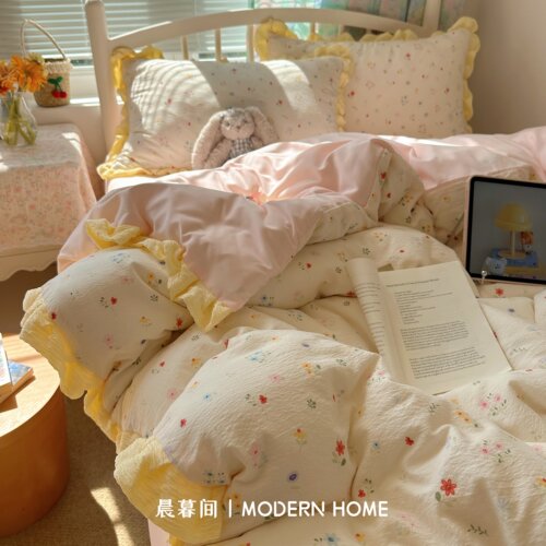 【夏日爆品】小清新纯棉四件套