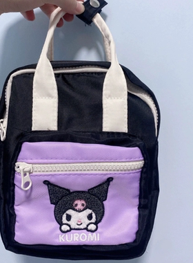 三丽鸥sanliou正版斜挎包库洛米美乐蒂帕恰狗hello Kitty单肩包