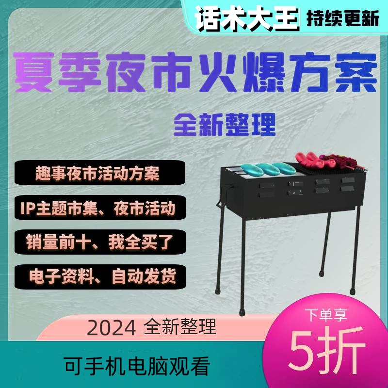 文化夜市集商业广场主题活动招商策划设计PPT执行方案模版