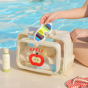 干湿分离防水游泳包洗漱包鞋仓泳衣泳镜收纳沙滩包化妆品收纳包