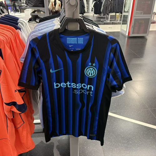Nike/耐克 25-26赛季国际米兰主场球迷版短袖球衣 HJ4591-439