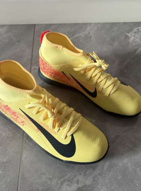 Nike/耐克 刺客16TF碎钉儿童大童高帮缓震训练足球鞋 HJ6933-800