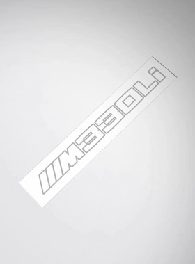 适用于BMW M330li decal sticker宝马330尾标车贴纸改装车贴花