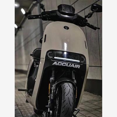 ACCUAIR适用于九号e系列e100原创贴花防水车头贴纸改装车身贴画