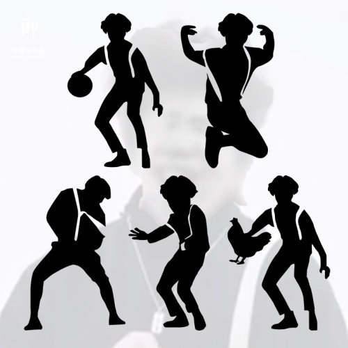 鸡你太美贴纸ikun汽车个