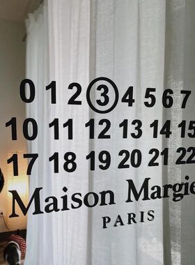 黑色英文镜子贴纸创意网红小红薯自拍照女装服装店橱窗装饰墙贴纸