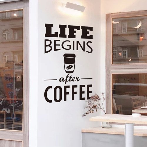 ins北欧简约英文coffee咖