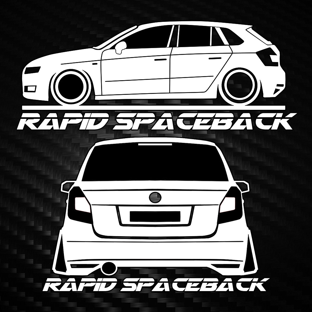 适用于斯柯达昕动晶锐贴纸两厢改装车型剪影三角窗划痕拉花个性贴