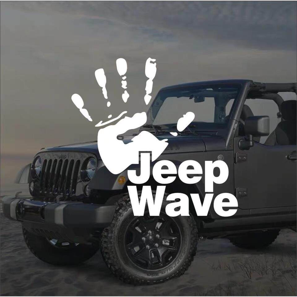 有趣的JeepWave吉普贴花