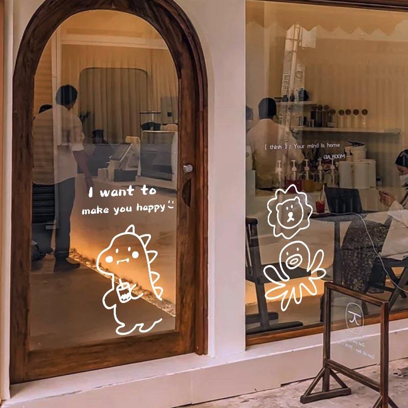 happy小恐龙章鱼可爱卡通