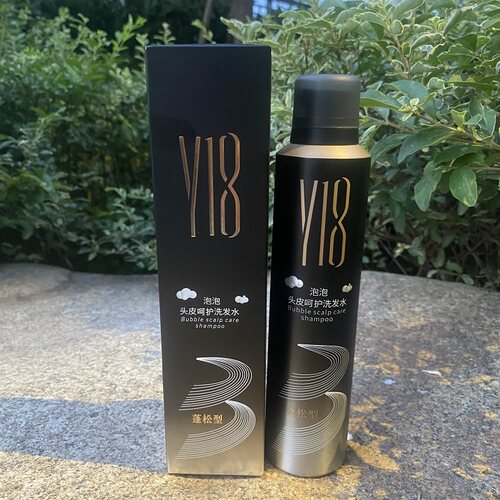 正品Y18泡泡头皮呵护洗发水220ml