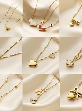 钛钢项链女2025年新款简约时尚