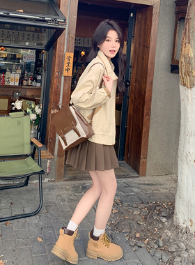 现货爆款 春秋款拼色休闲外套简约百搭  1c067--8615--p120--k168