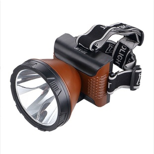 久量LED7082充电强光远射5W白黄蓝光头灯垂钓夜钓鱼头戴式 探照灯