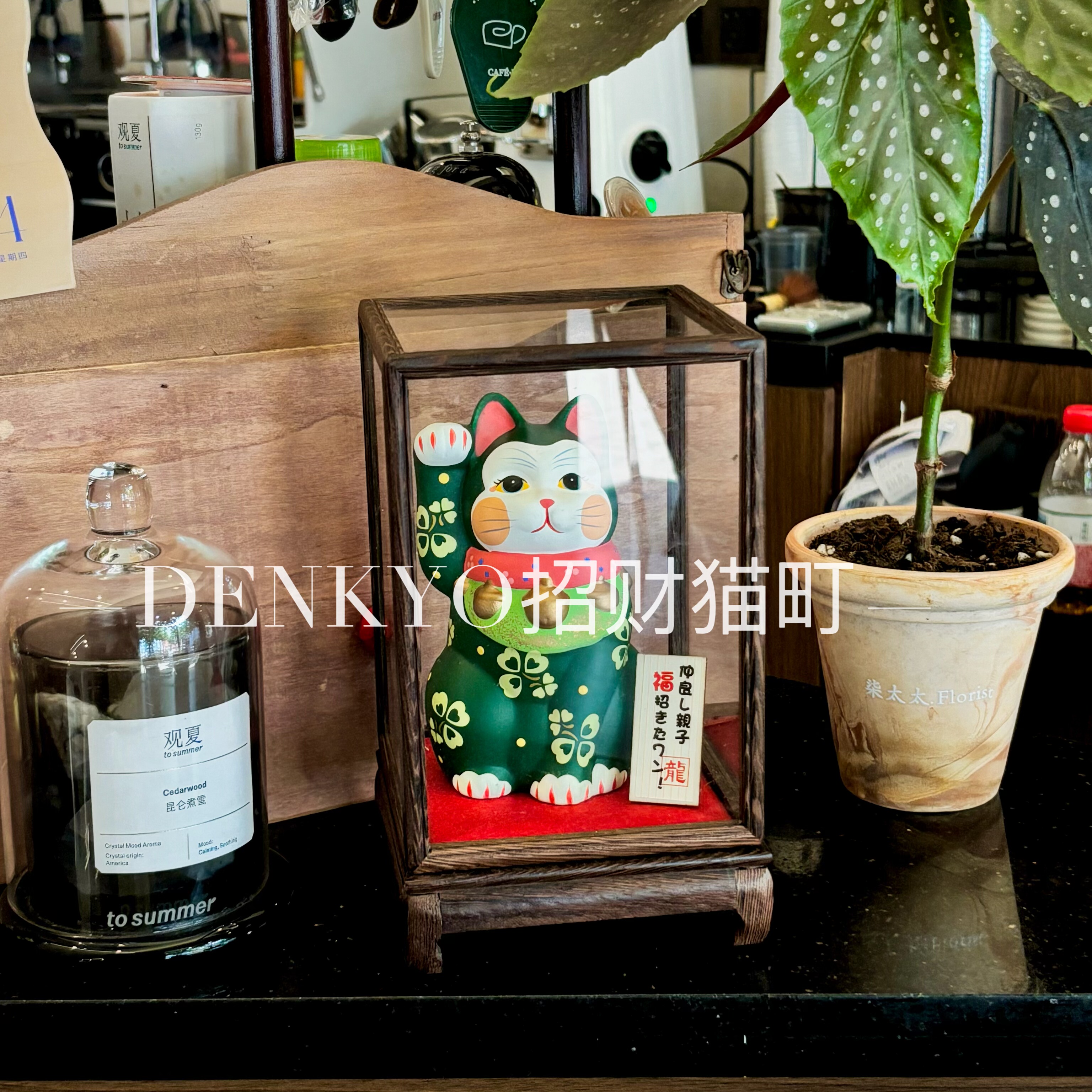 招财猫入户玄关收银台摆件礼物