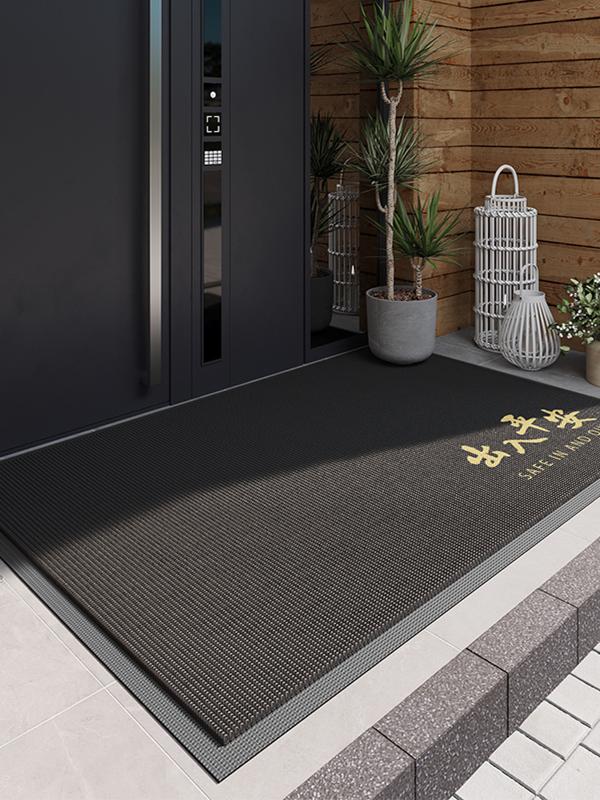 安全进出家入口门地垫房子门免洗可擦拭线圈脚垫防污防滑地毯