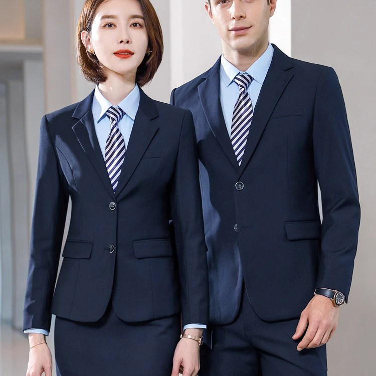 修身职业气质高档西服套装男女售楼部商务工装银行上班工作服正装