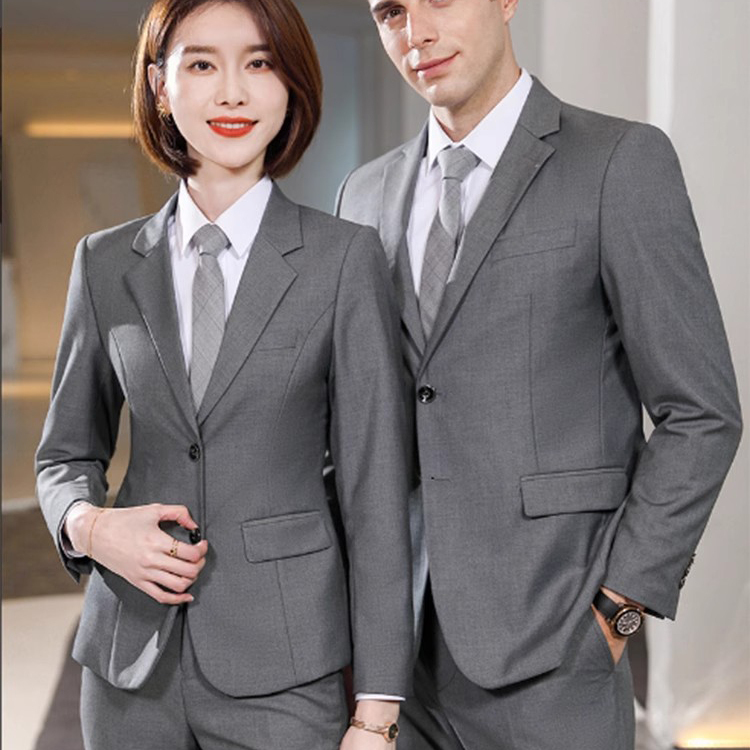 职业装定制商务西装套装男女外套售楼企业面试4S店工装气质西服