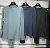 新款 猫人正品 保暖内衣套圆领秋冬季 男士 热八度倍暖秋衣秋裤