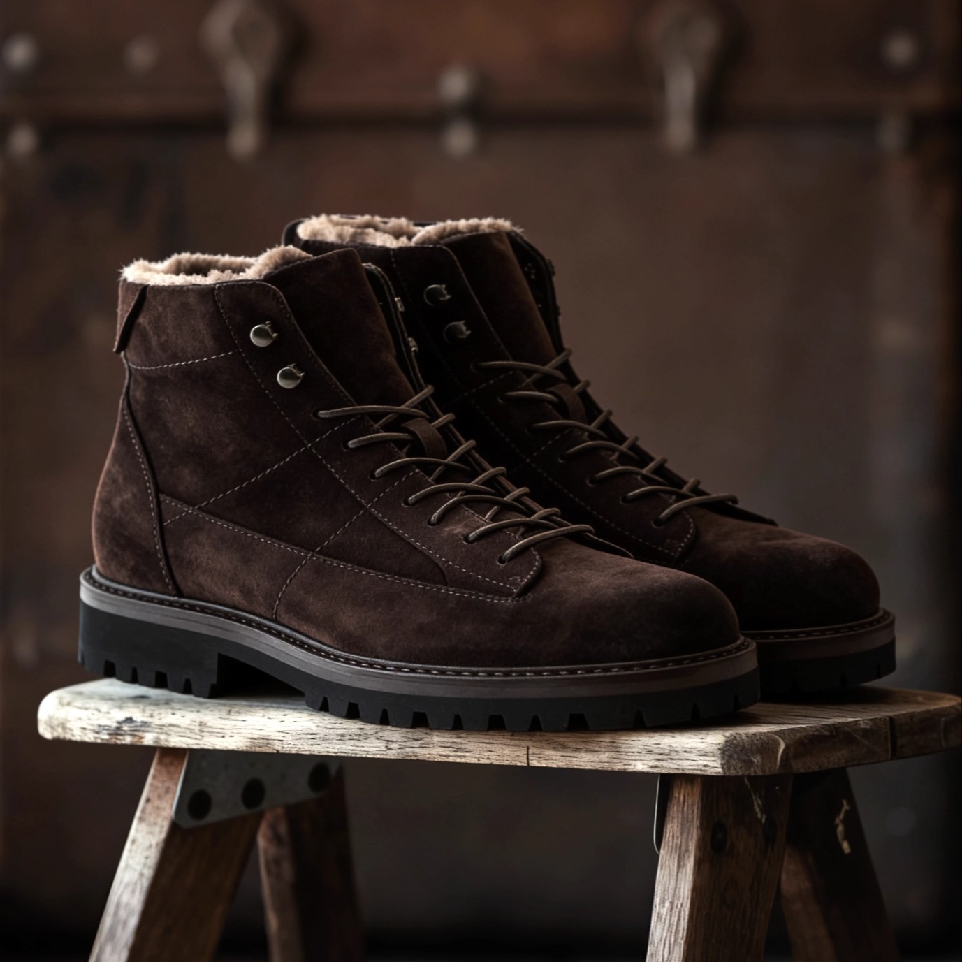 复古马丁靴男士2025冬季保暖