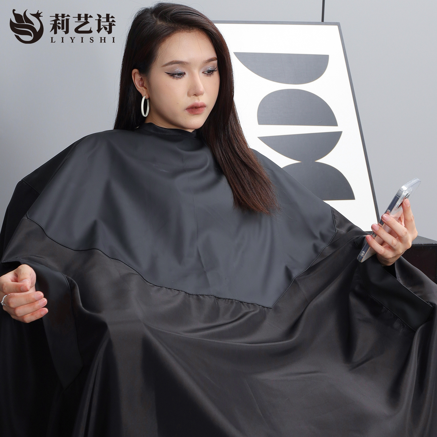 焗油烫染防水不沾发理发围布