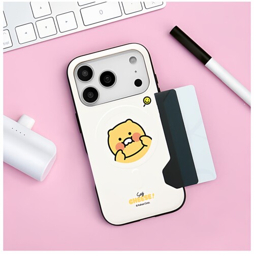 kakao苹果17pro插卡磁吸壳双层套
