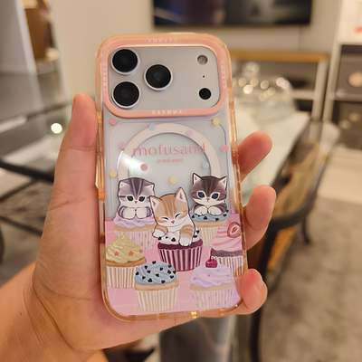 猫福珊迪苹果17pro磁吸充电壳女