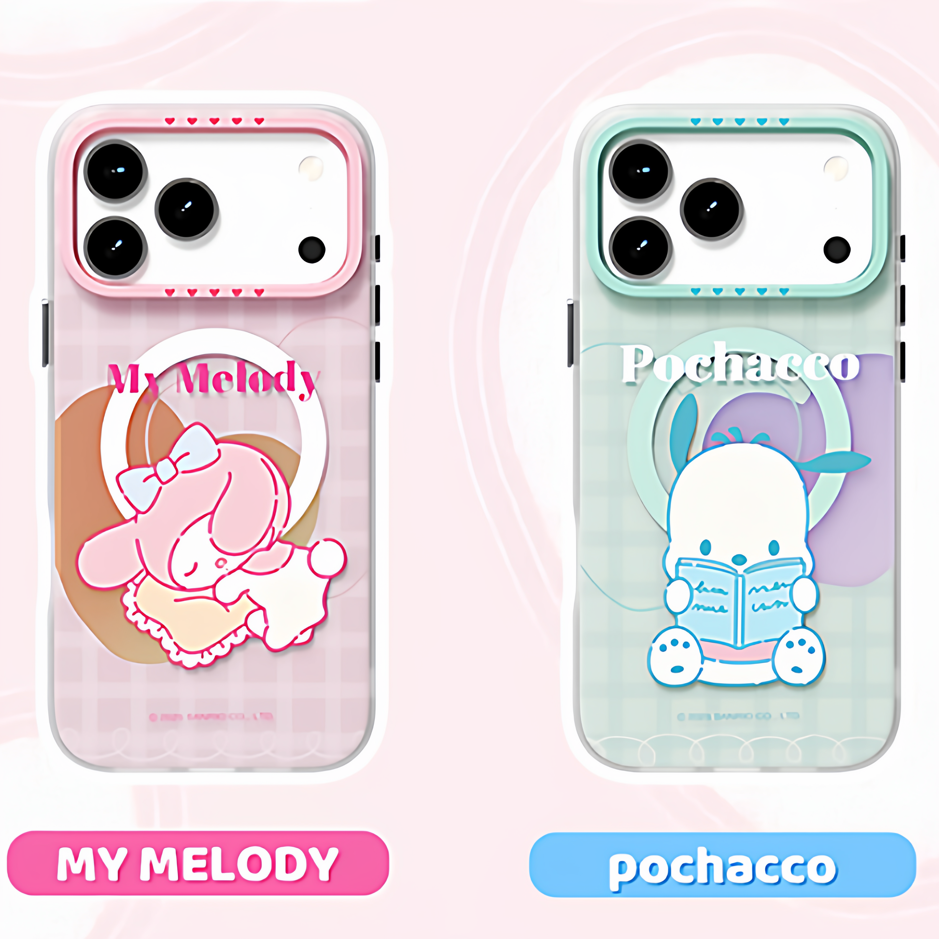 三丽鸥库洛米苹果17pro磁吸壳air