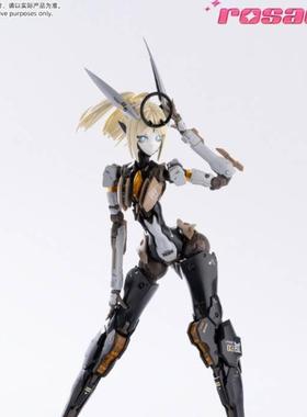 和模线×核诚治造 第一弹 萝莎计划星花百合MK3拼装机娘模型