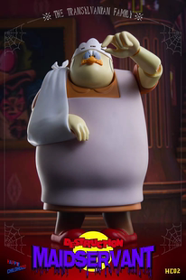 预定 HAPPY-CHILDHOOD幸福童年HC02破坏女仆 怪鸭历险记 可动手办