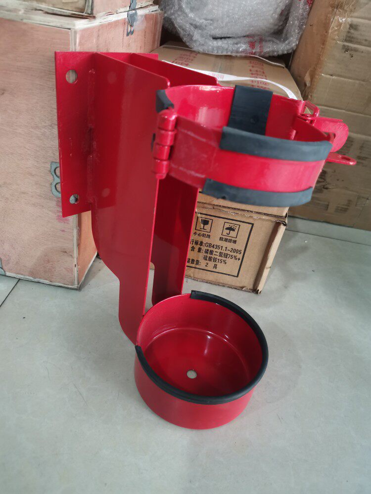 灭火器支架 4公斤带板  油罐车化工槽车危险品车配件  消防器材