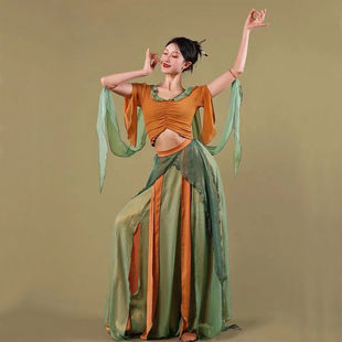 出租敦煌飞天古典舞蹈公司年会学校七夕晚会学生舞台表演服装