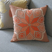 清仓民宿样板房复古客厅沙发棉麻绒布绣花装 饰靠枕方枕抱枕靠垫套