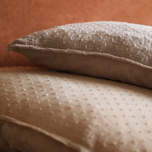 弋采环保中药植物染木棉床枕头套