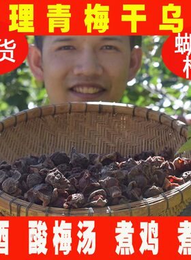 云南大理洱源新鲜青梅果酸梅果蝴蝶梅酸梅汤原料梅干泡梅子酒