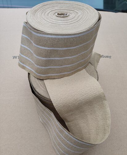 工业夹筋防锈纸牛皮纸复合纸夹丝纸钢材包装皱纹纸5道筋手用9cm - 封面