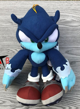 索尼克sonic超音鼠毛绒公仔音速小子塔尔斯纳克刺猬玩偶玩具周边