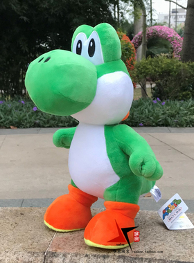 超级马里奥玛丽Mario毛绒公仔Yoshi耀西龙玩偶柔软娃娃玩具礼物