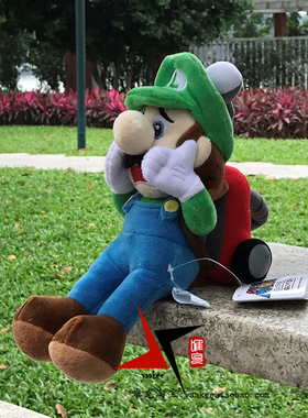 超级玛丽毛绒公仔马里奥恐怖路易基鬼屋游戏玩偶柔软娃娃玩具礼物