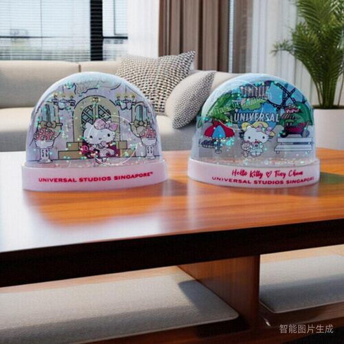 新加坡HelloKitty小黄人水晶球