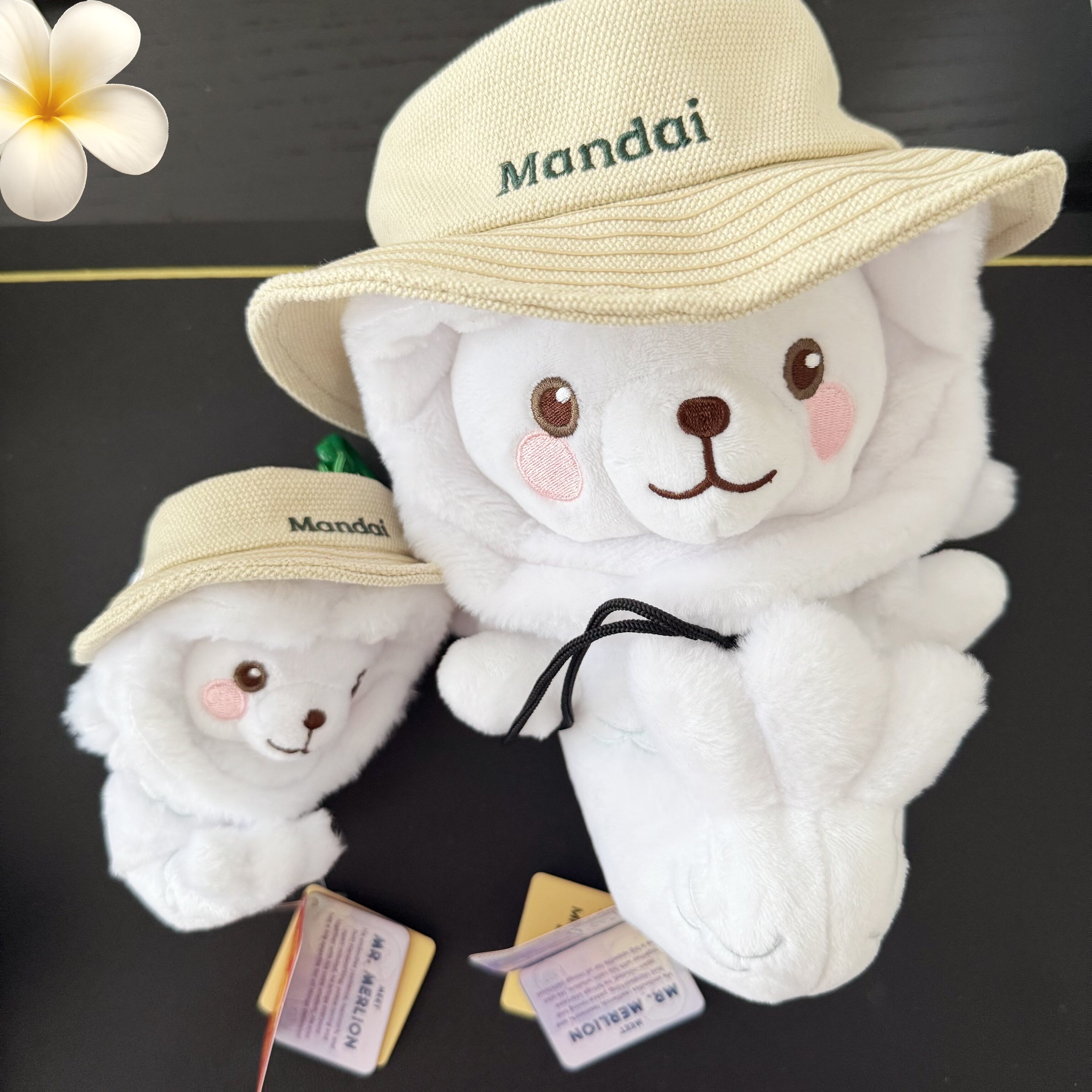 Mandai鱼尾狮钥匙扣玩偶公仔限定