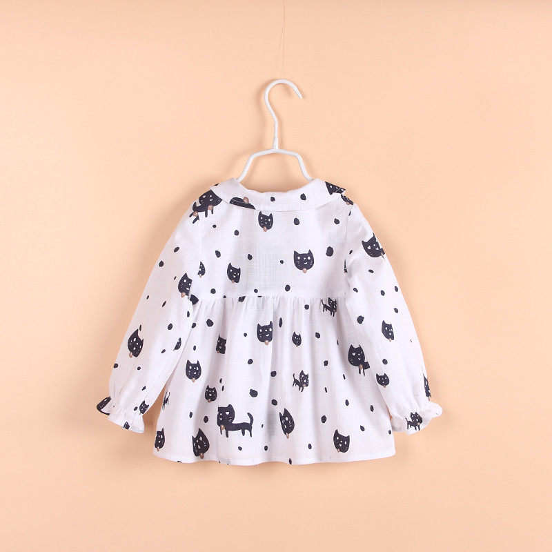 Chemise fille à manche longue - Ref 2086342 Image 5