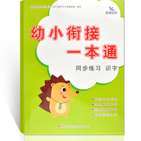 幼小衔接一本通 同步练习 识字 儿童早教识字书3-6周岁幼儿园大班幼小衔接整合教材学前班升一年级暑假衔接练习幼升小必备书籍晨曦