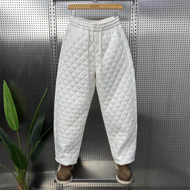 冬季新款加绒休闲裤哈伦裤