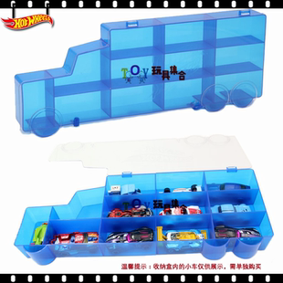 HotWheels风火轮火辣小跑车C4982合金车模型儿童玩具车收纳盒