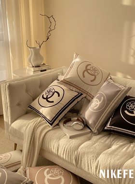高颜值抱枕床头沙发腰枕靠枕客厅靠垫现代法式客厅卧室办公室含芯