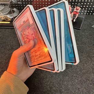 白瓷纯白PSA BGS金属评级卡保护壳宝可梦PTCG球星卡35PT评级卡防U