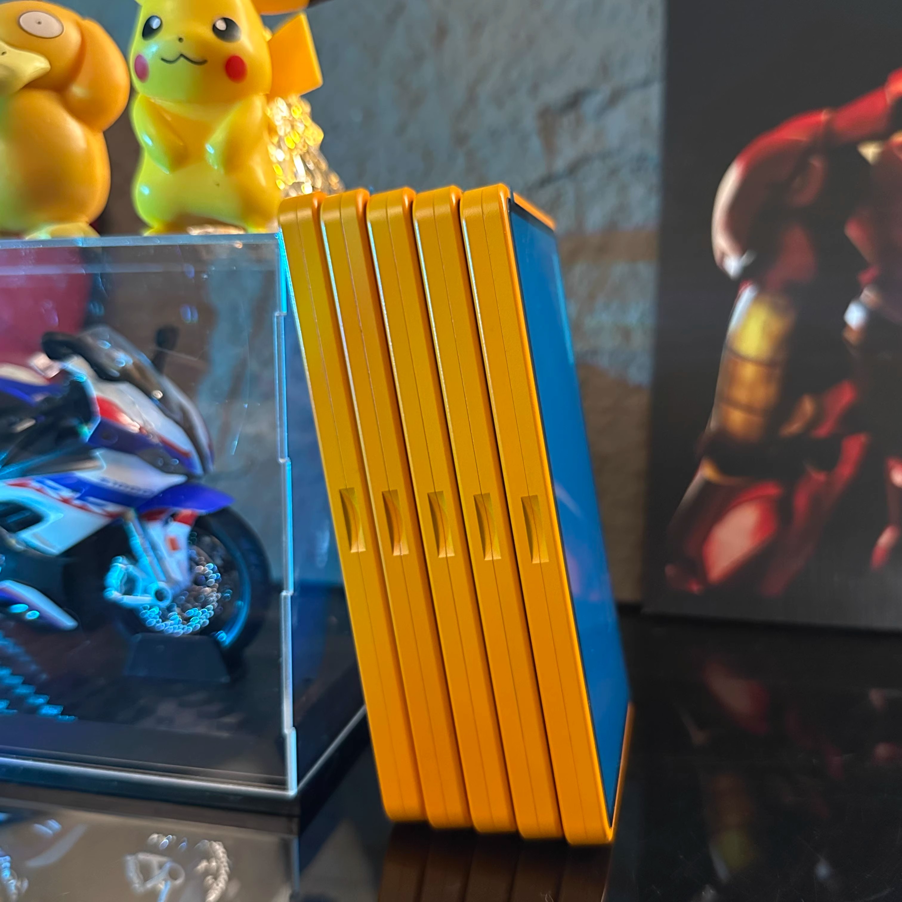 柠檬黄PSA/TAG金属评级卡保护壳宝可梦PCG球星卡35PT评级卡防摔套