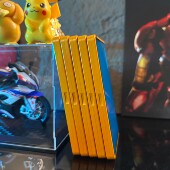 柠檬黄PSA TAG金属评级卡保护壳宝可梦PCG球星卡35PT评级卡防摔套