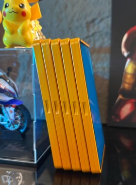 柠檬黄PSA/TAG金属评级卡保护壳宝可梦PCG球星卡35PT评级卡防摔套